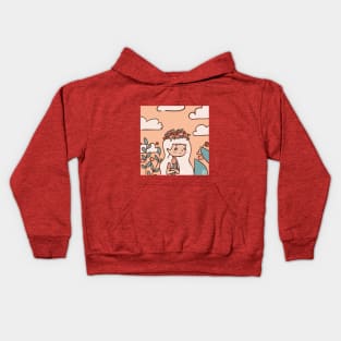 persik girl Kids Hoodie